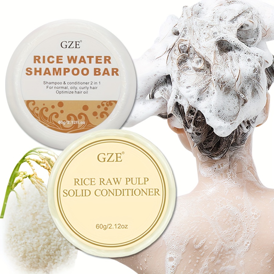 GZE-barra de champú con agua d - Bar Soap Shampoo Solid reseña y precio