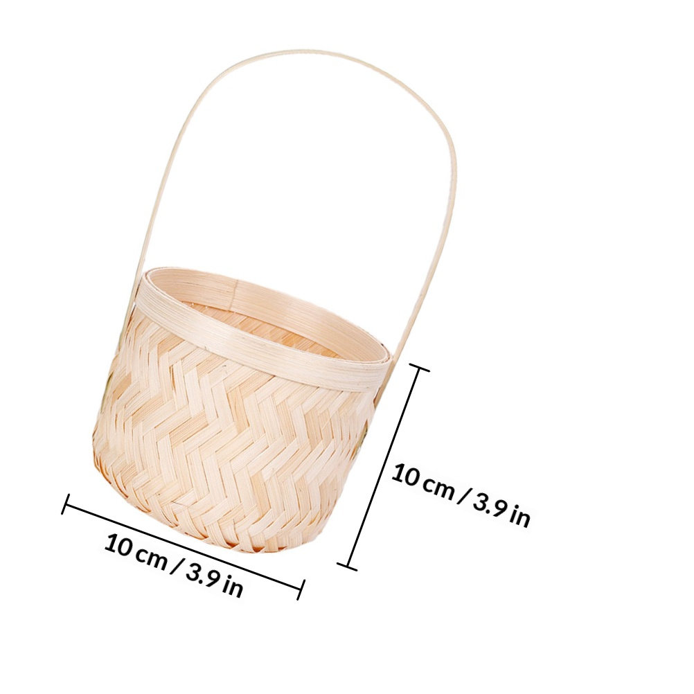 2 Cestas Decorativas de Bambú  - Sustainable Living Gifts reseña y precio