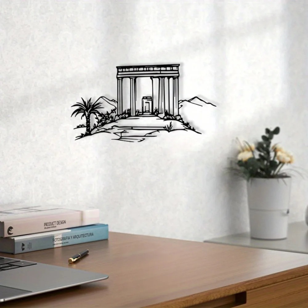 CIFBUY Arte de pared de hierro - Sustainable Living Practices reseña y precio