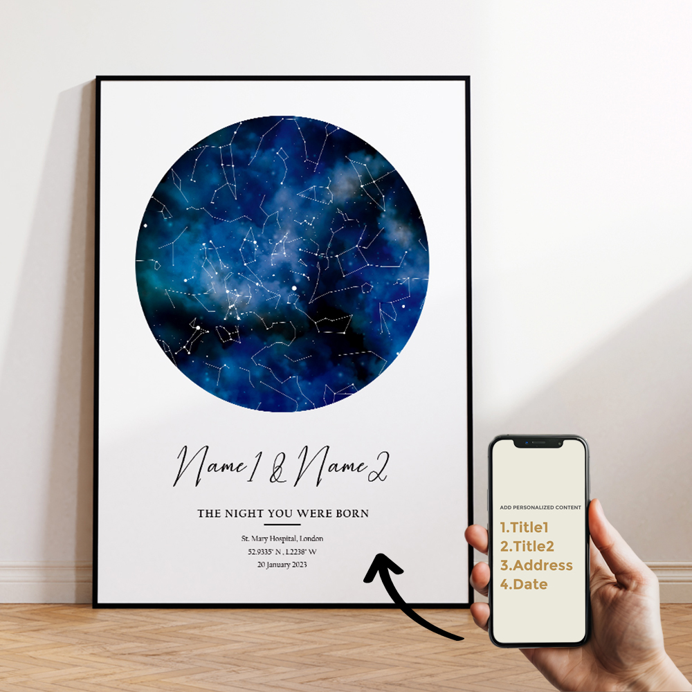 Mapa de estrella de cielo noct - Sustainable Living Practices reseña y precio